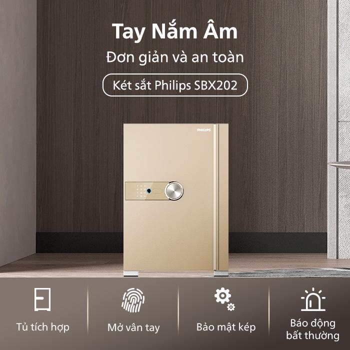 Két sắt Philips SBX202 7C0 - 70Kg
