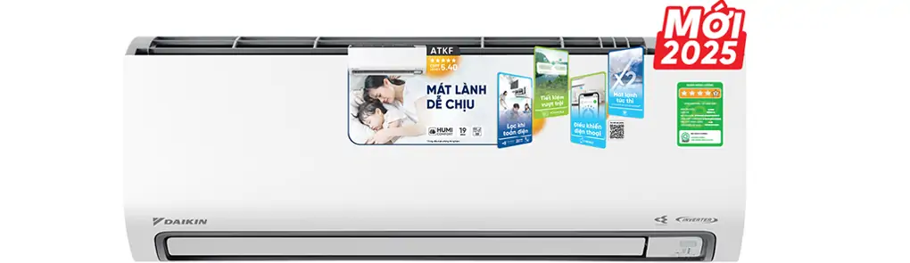 Máy lạnh Daikin Inverter 1 HP F/ATKF25ZVMV