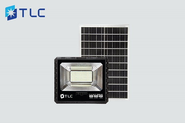 Pha led năng lượng mặt trời SunLux 200w TLC - AS TRẮNG