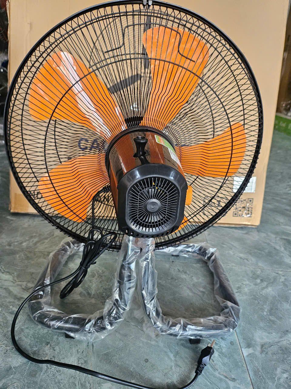 Quạt sàn Bán Công Nghiệp Asia VY586890 - Đen Cam - 80W