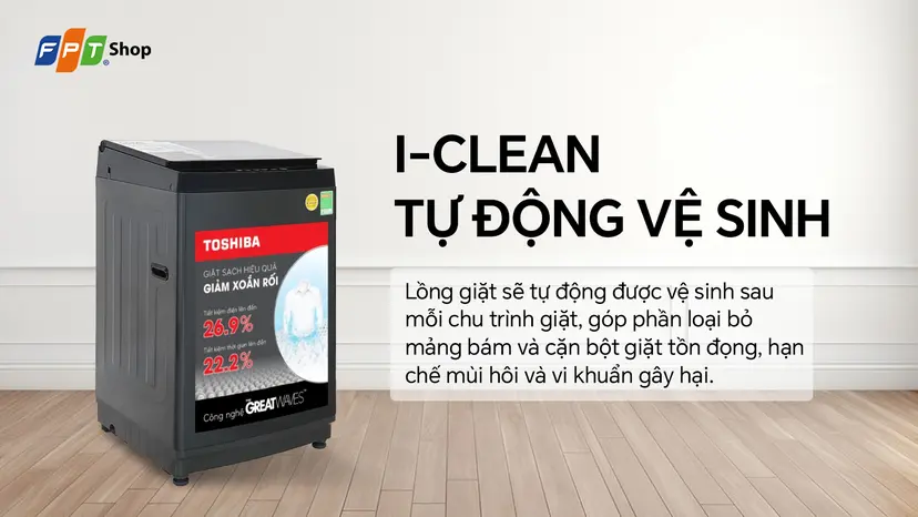 Máy giặt Toshiba Inverter 10 kg AW-DM1100JV(MK)