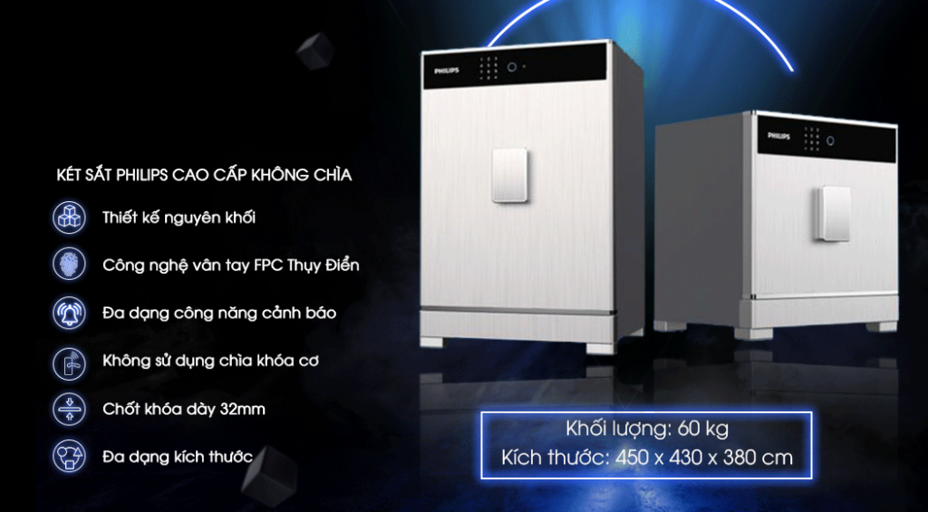 Két sắt Philips SBX701-7B0 130kg