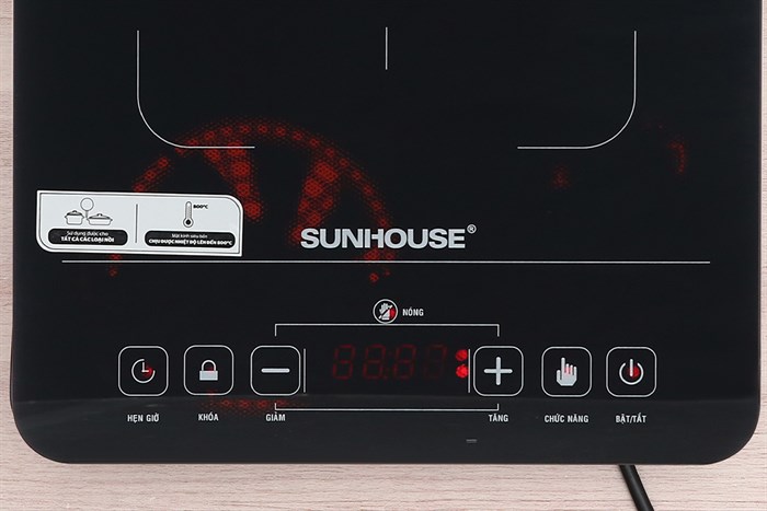 Bếp hồng ngoại đơn Sunhouse SHD 6015(EMC) 2000W