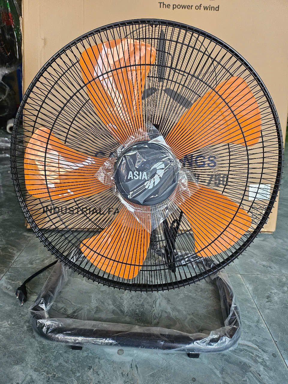 Quạt sàn Bán Công Nghiệp Asia VY586890 - Đen Cam - 80W