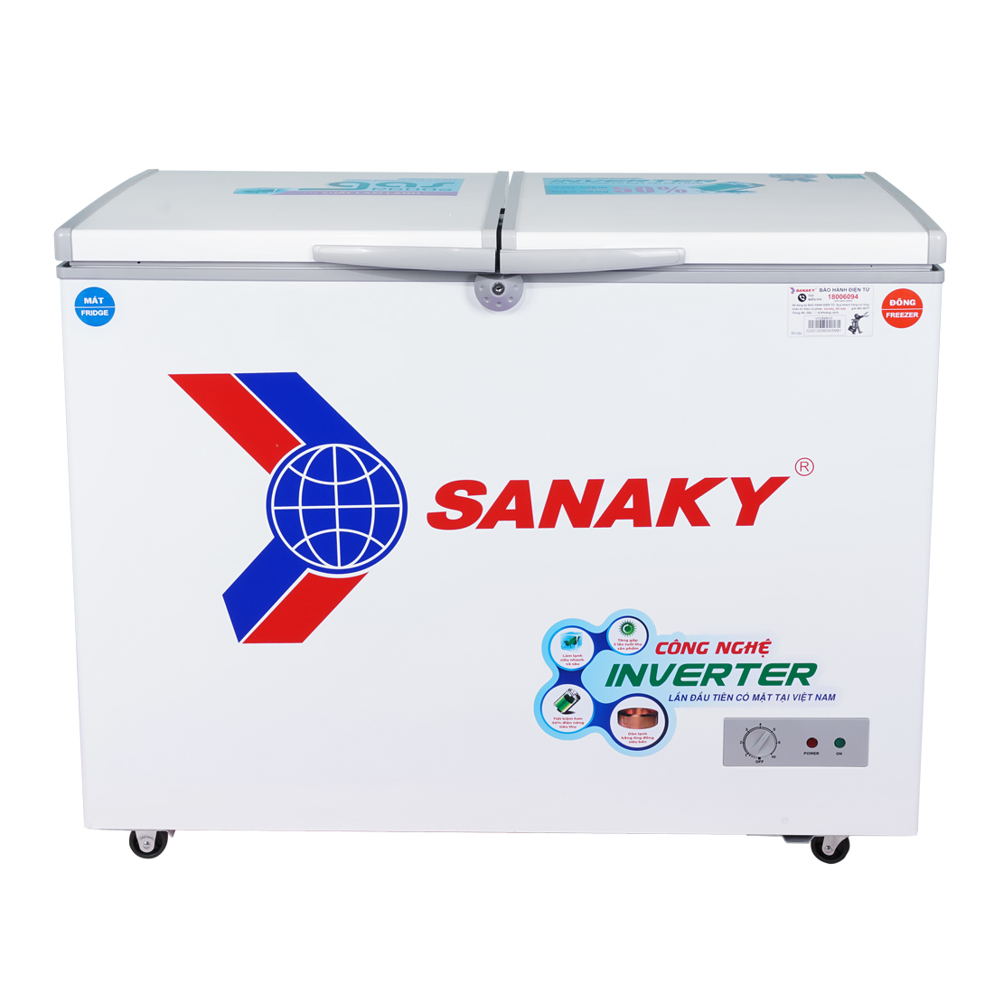 Tủ Đông Sanaky VH-2599W3 195 Lít