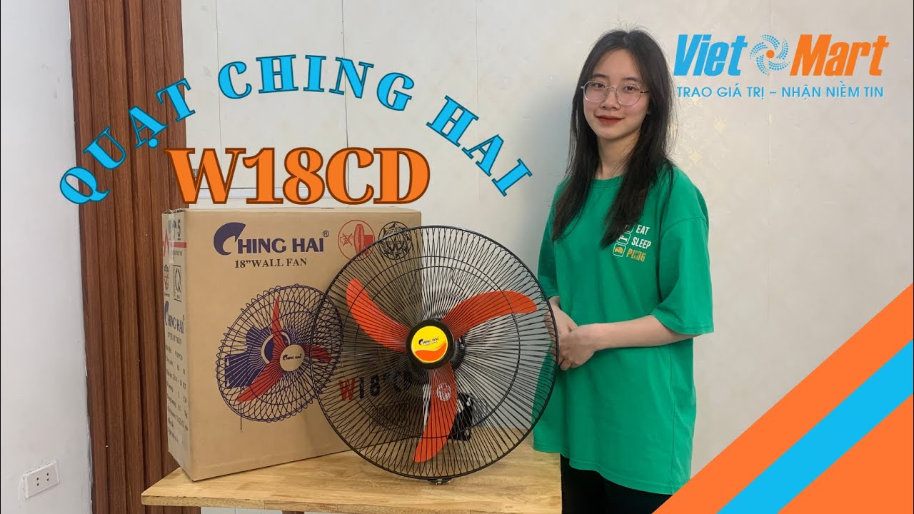 Quạt treo tường Chinghai W18