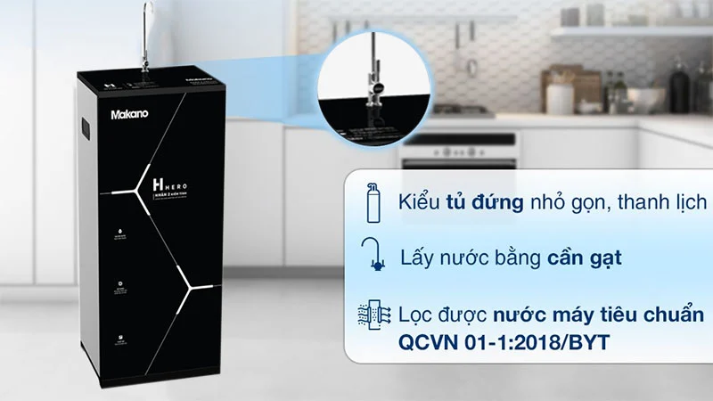 Máy lọc nước nguội 11 cấp H - Hero MN101 MAKANO