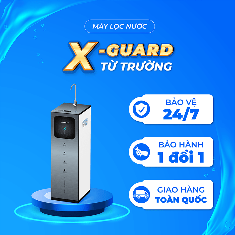 Máy lọc nước RO X-GUARD từ trường Daikiosan DSW-36011M