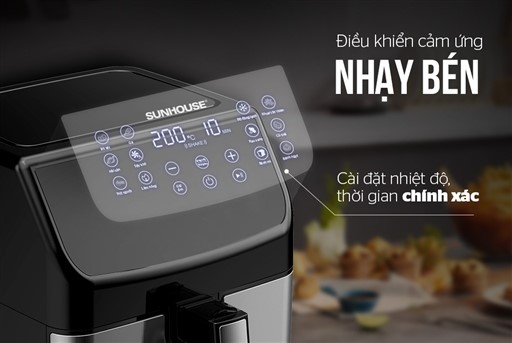 Nồi chiên không dầu 6L Sunhouse SHD4087