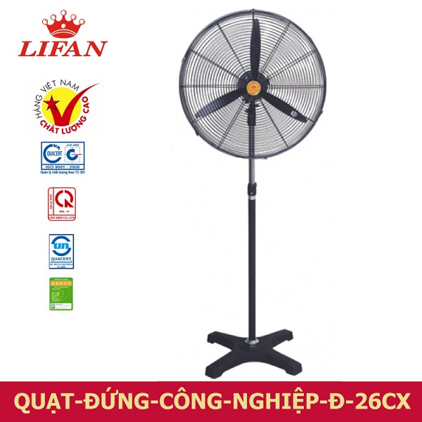 Quạt đứng Công Nghiệp Lifan Đ-26CX 