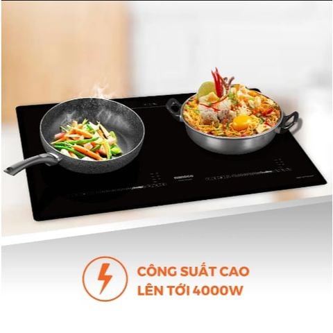 Bếp điện từ đôi Nanoco model NICL482