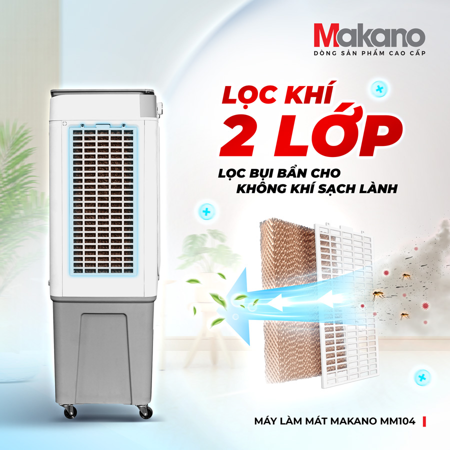 Quạt điều hòa Makano MM104