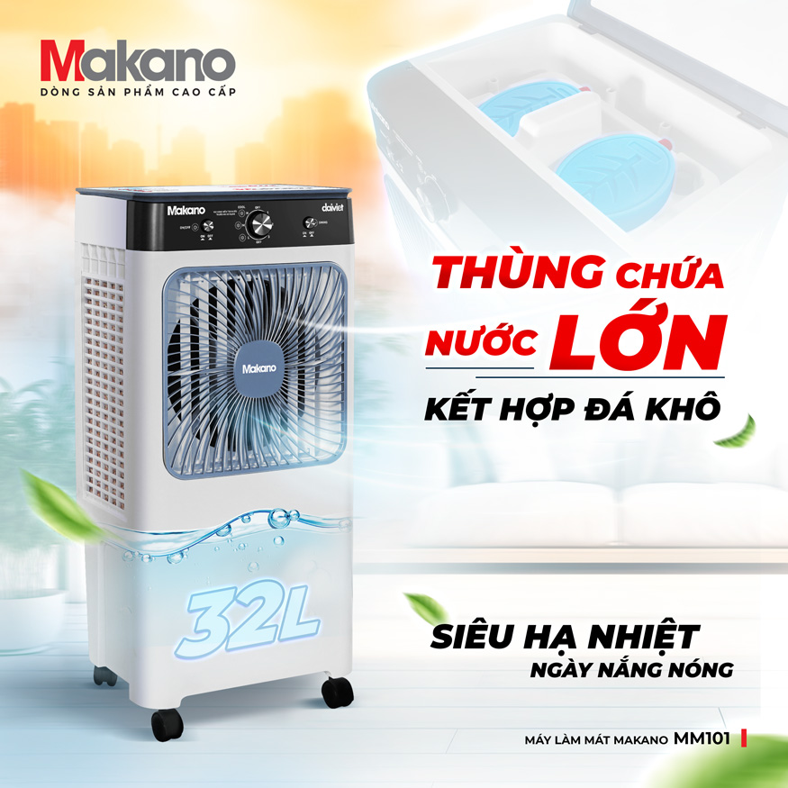 Quạt điều hòa Makano MM101