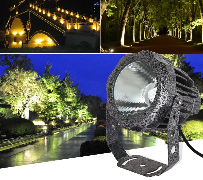 Đèn Led Rọi Cột, Rọi Tường Ngoài Trời 20W