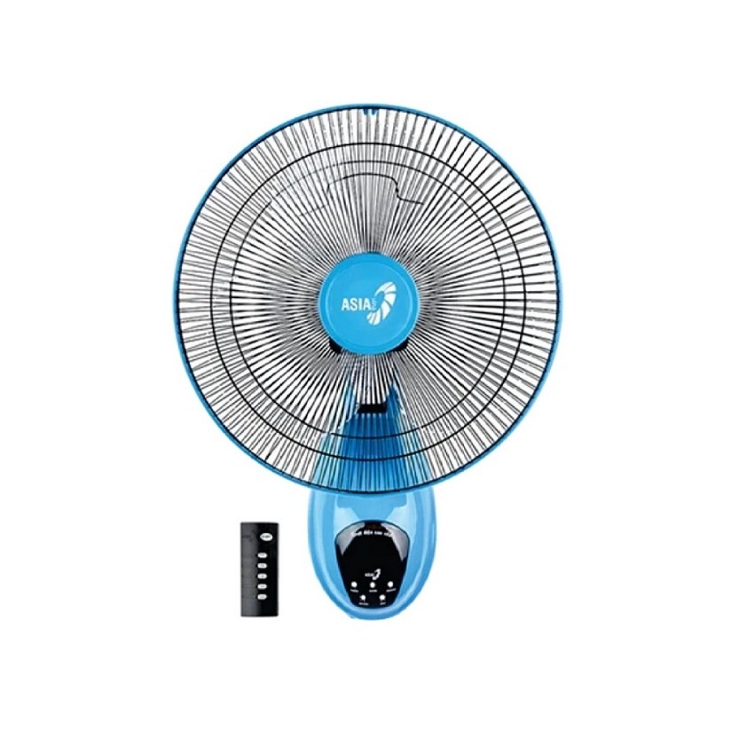 Quạt Treo Tường Asia VY377192 Mới (Remote) - Màu Thiên Thanh