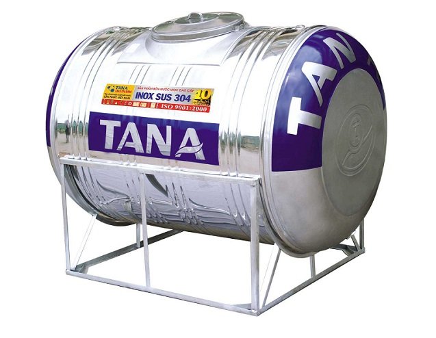 Bồn nước Inox Tân Á 700 Lít Ngang