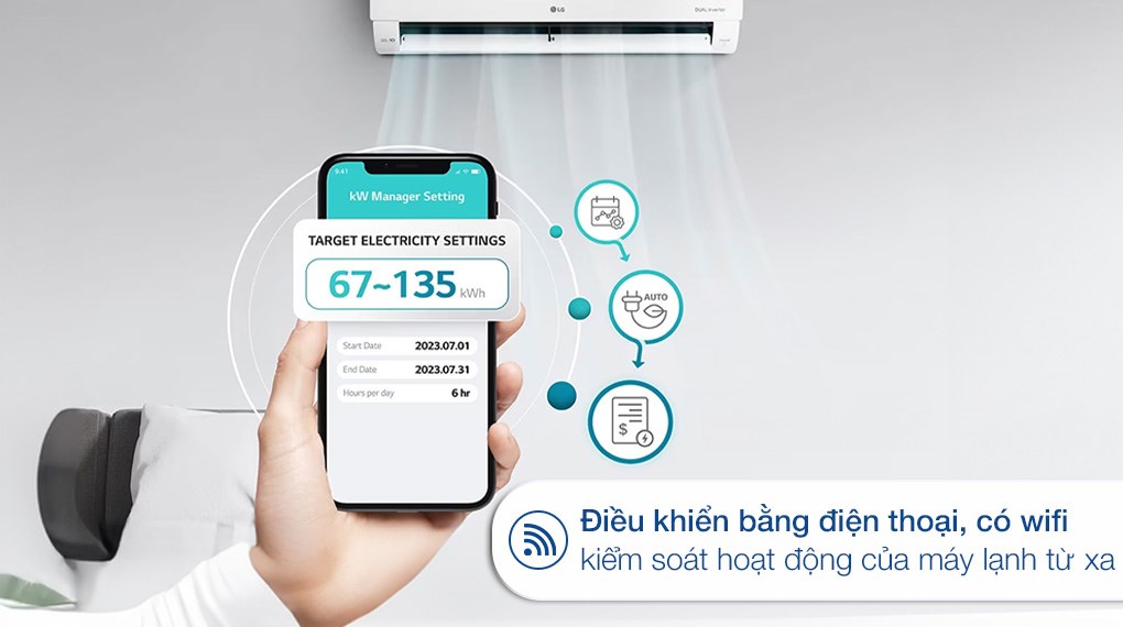 Máy lạnh LG Inverter 1.5 HP V13WIN1