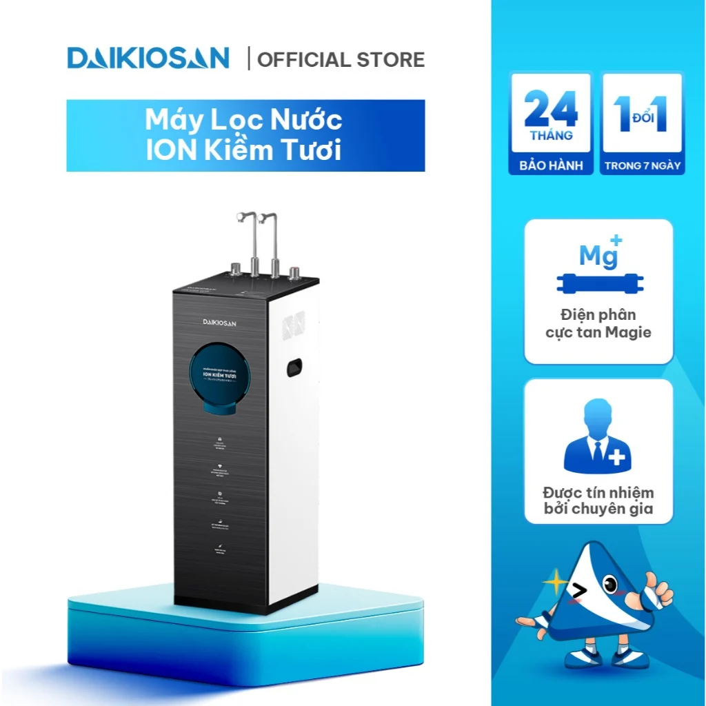 DN104 Máy lọc nước RO nguội ion kiềm tươi Daikiosan