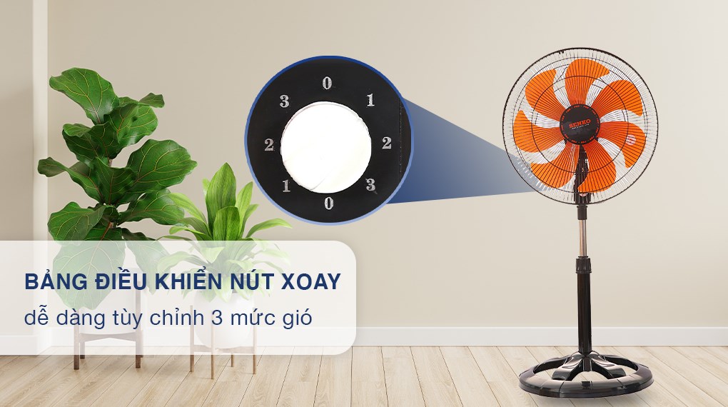 Quạt lửng Senko 7 cánh LTS1636 65W
