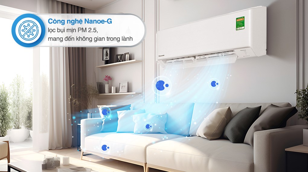 Máy lạnh Panasonic Inverter 1 HP CU/CS-PU9AKH-8