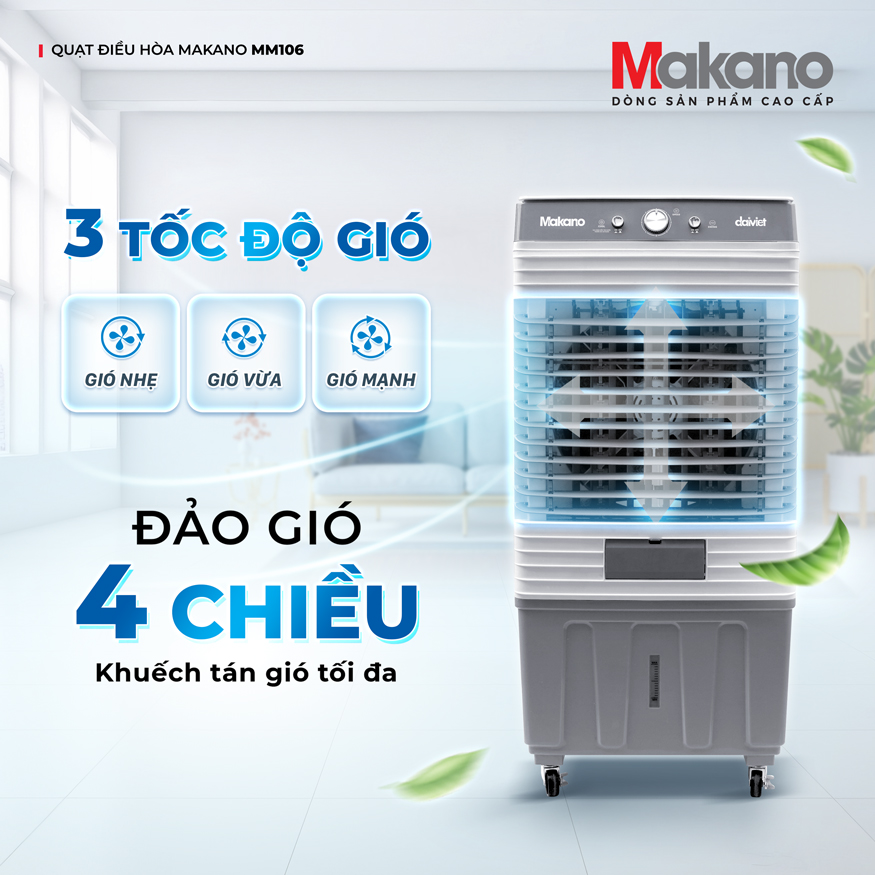 Quạt điều hòa Makano MM106