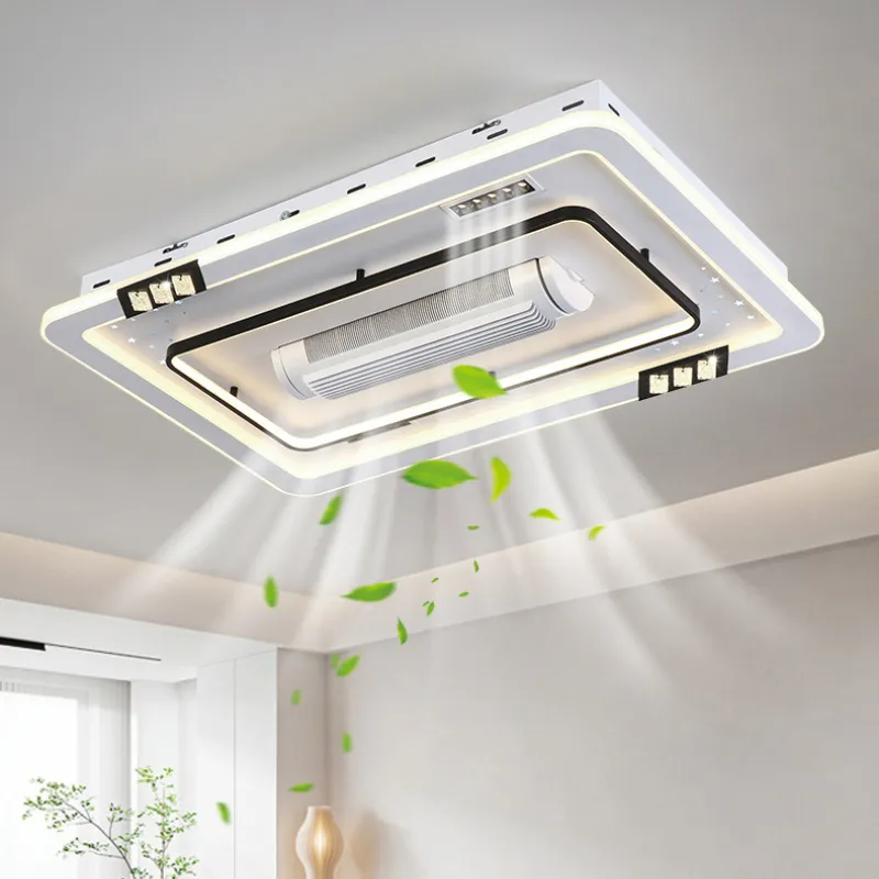 Đèn ốp trần kèm quạt không cánh 0005L 288W