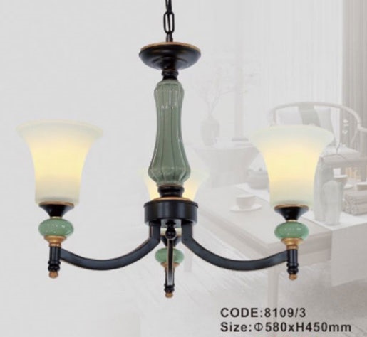 Đèn chùm tân cổ điển 8109/3
