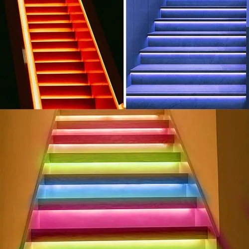 Bộ điều khiển LED cầu thang đủ màu Điện Thanh Liêm