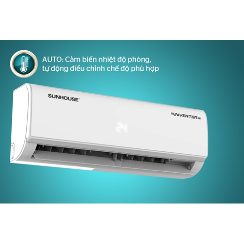 Điều hòa INVERTER 9000BTU SUNHOUSE SHR-AW09IC610 - 1HP