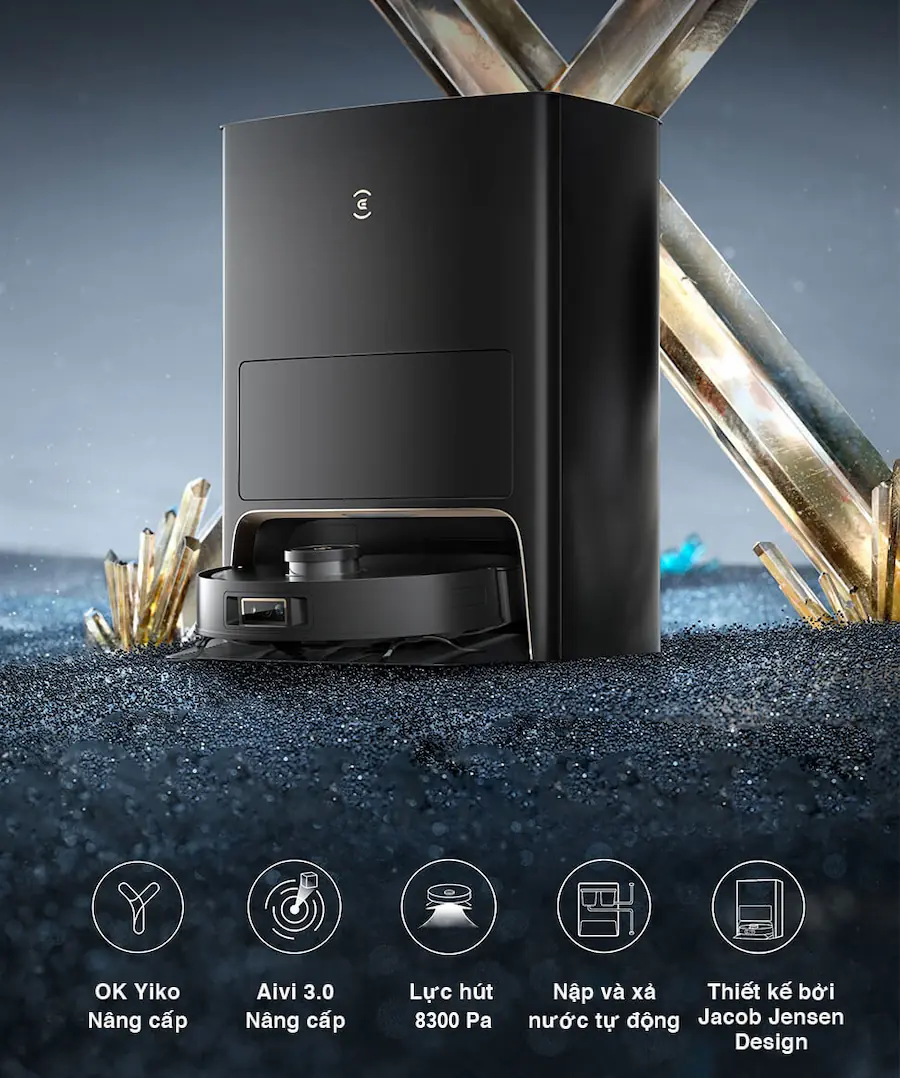 Robot hút bui ECOVACS DEEBOT X1S PRO PLUS (CCC)