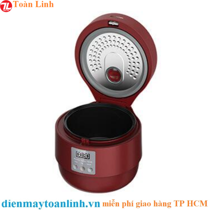 Nồi cơm điện tử Sharp KS-COM100DV-RD dung tích 1 lít