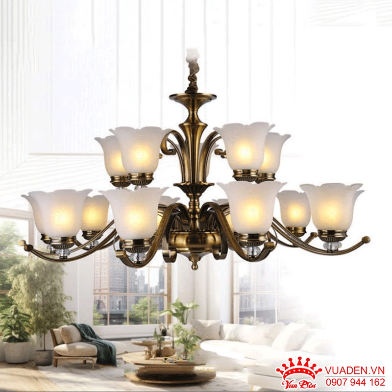 Đèn chùm tân cổ điển 9007/15