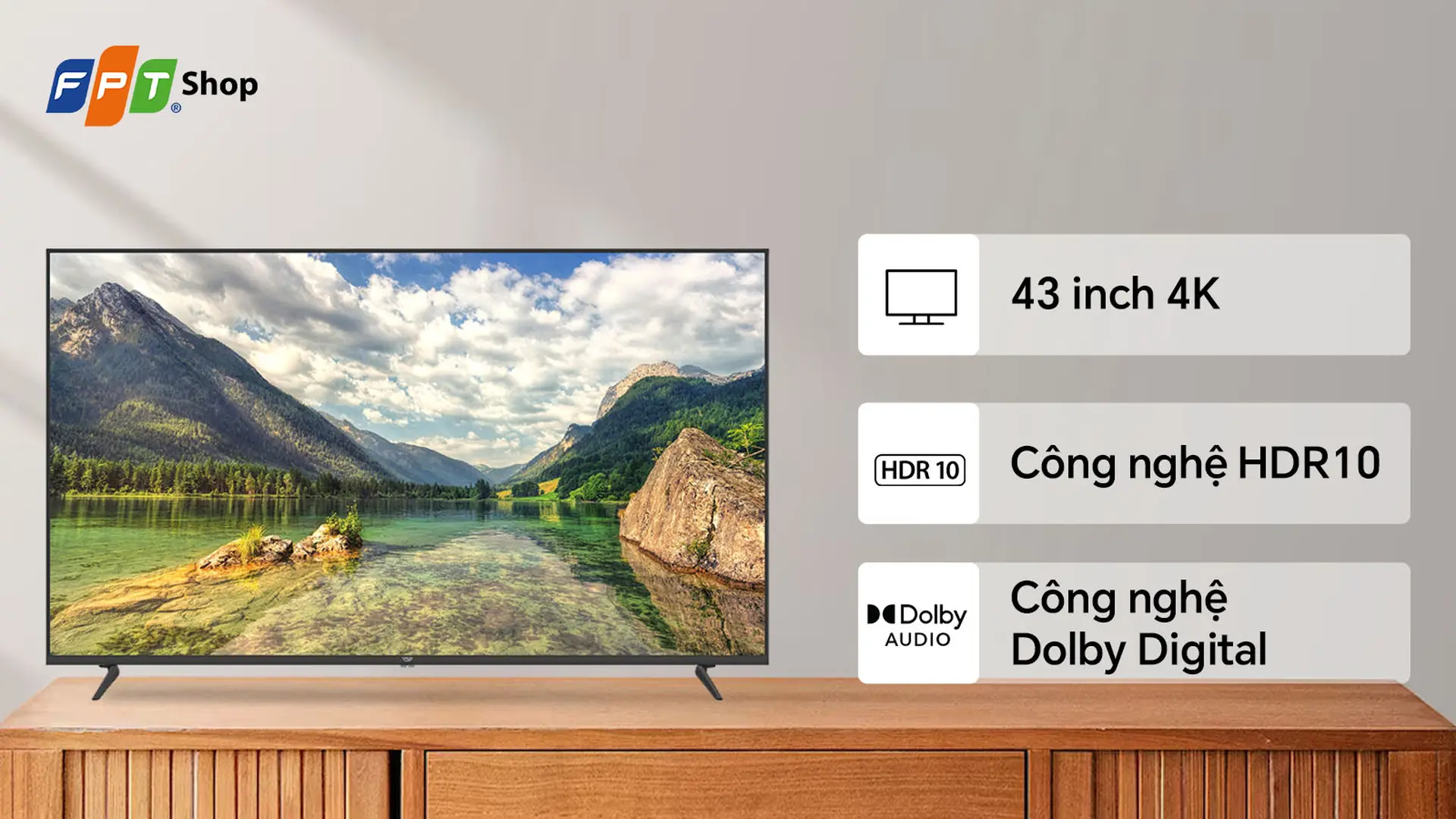 VSP Google TV 43 inch 4K VUE43GSU01