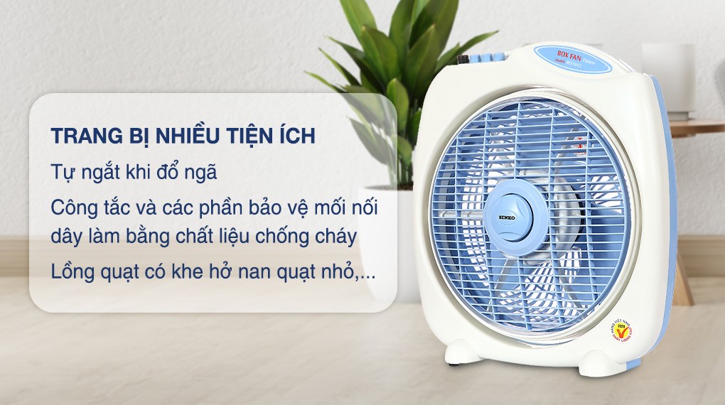 Quạt hộp Senko 3 cánh BD1012 40W