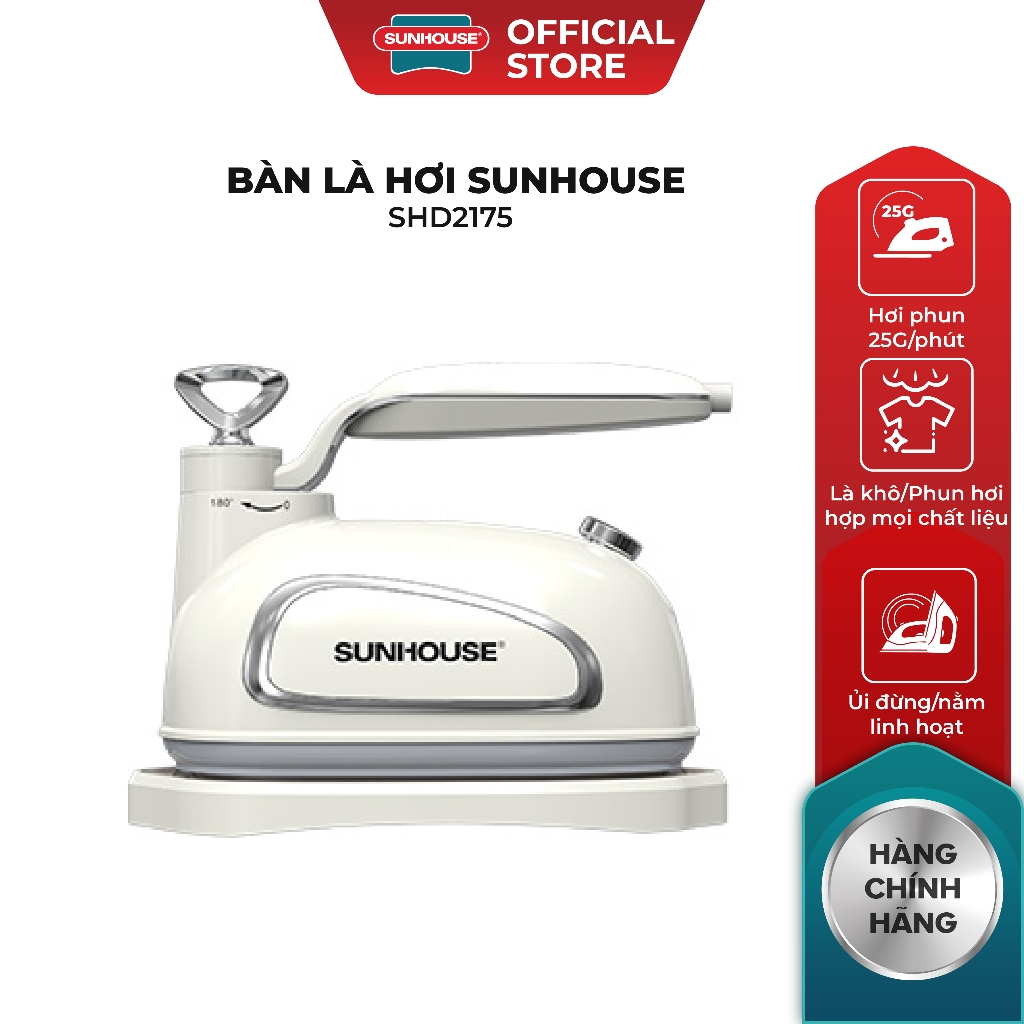 Bàn là hơi nước cầm tay Sunhouse SHD2175