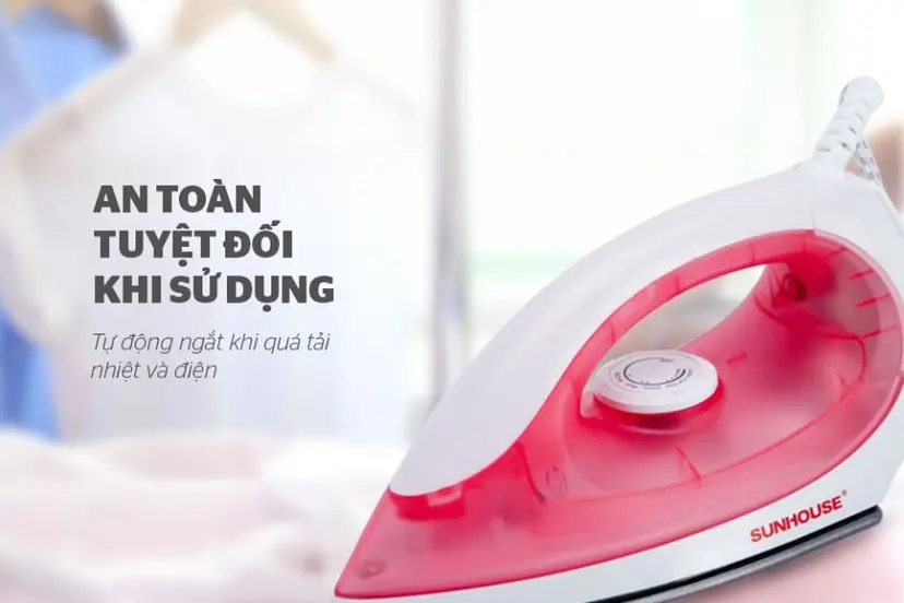 Bàn ủi khô Sunhouse SHD1072