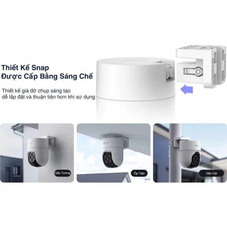 Camera WiFi EZVIZ H8C Pro 2K 3MP