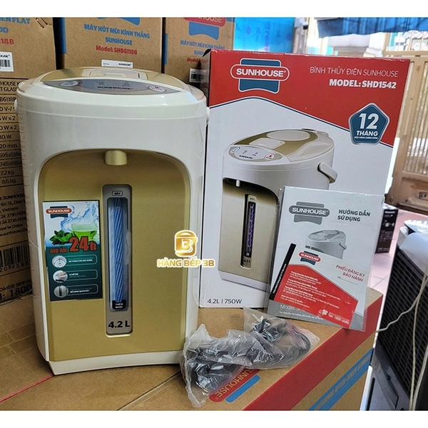 Bình thủy điện Sunhouse SHD1542 4.2 lít