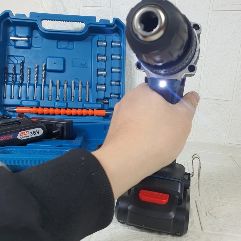 Máy Khoan Pin Bosch 36V + Tặng kèm Full phụ kiện