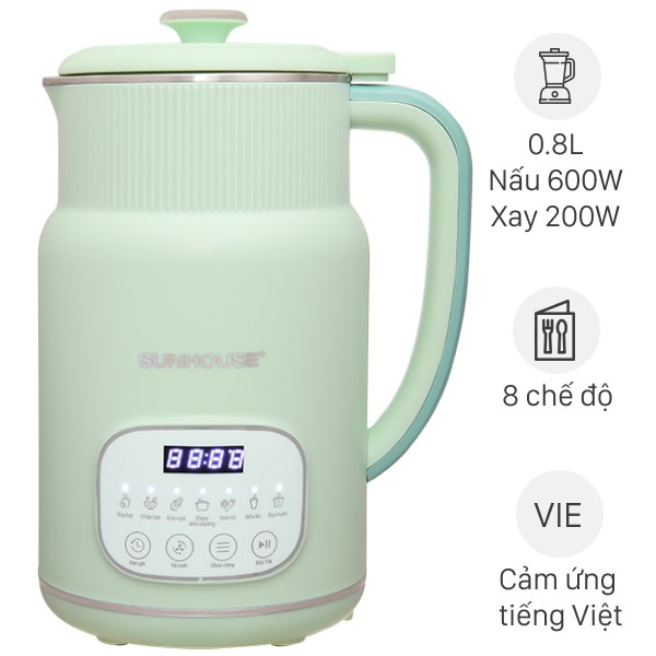 Máy làm sữa hạt đa năng Sunhouse SHD5260