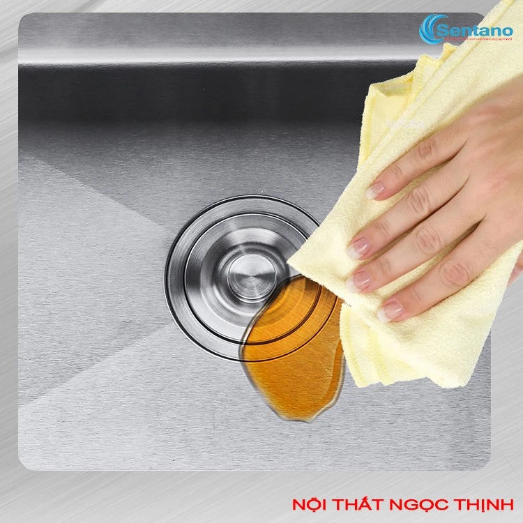 Chậu INOX 304 Đúc 100x48 RDT 