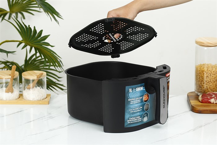 Nồi chiên không dầu Sunhouse SHD4089 9 lít