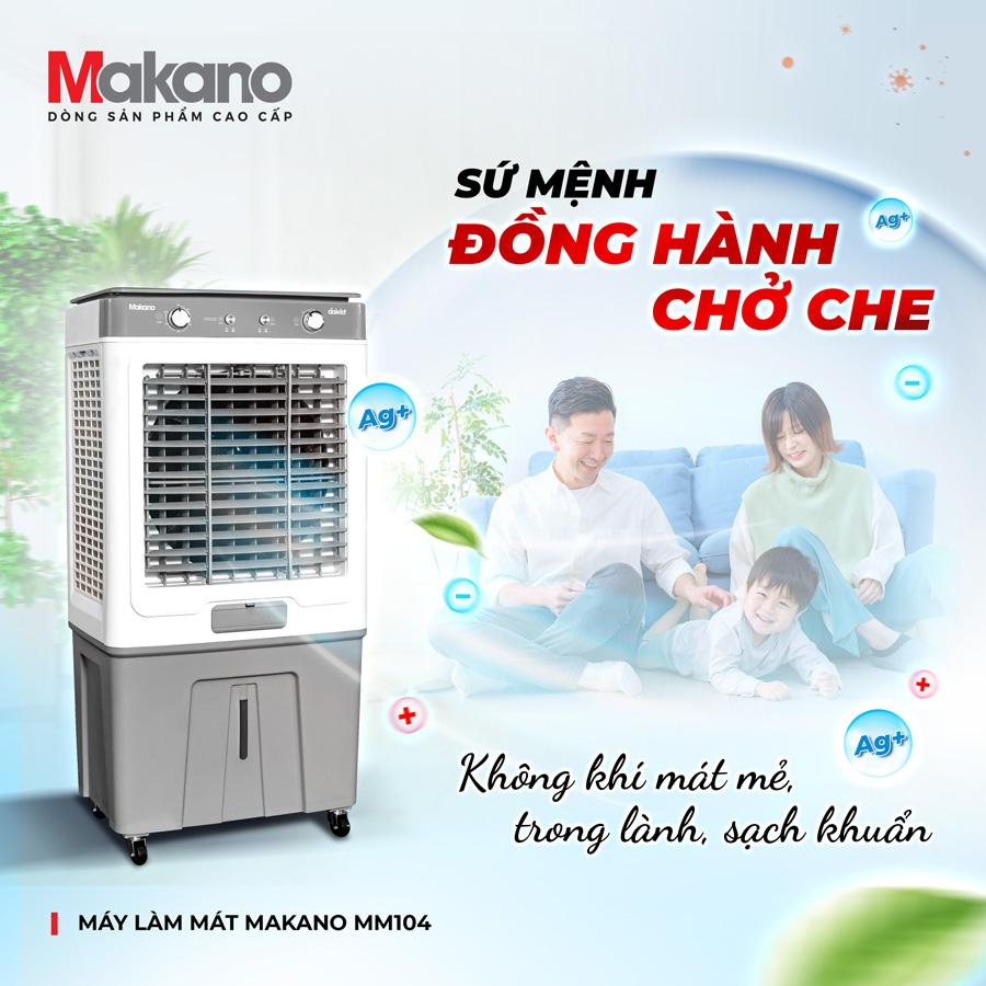 Quạt điều hòa Makano MM104