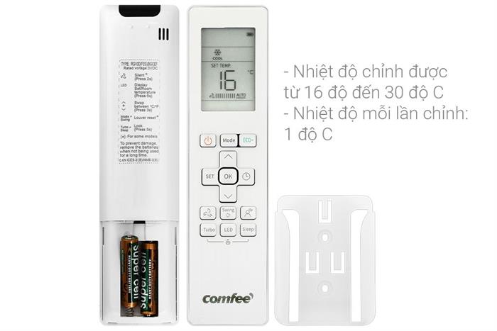 Máy lạnh Comfee Inverter 2 HP CFS-18VGDF