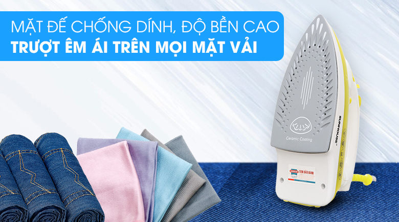 Bàn ủi hơi nước Sunhouse SHD2067 1800W