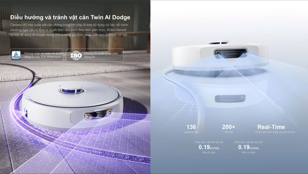Robot hút bụi Narwal Freo Z Ultra