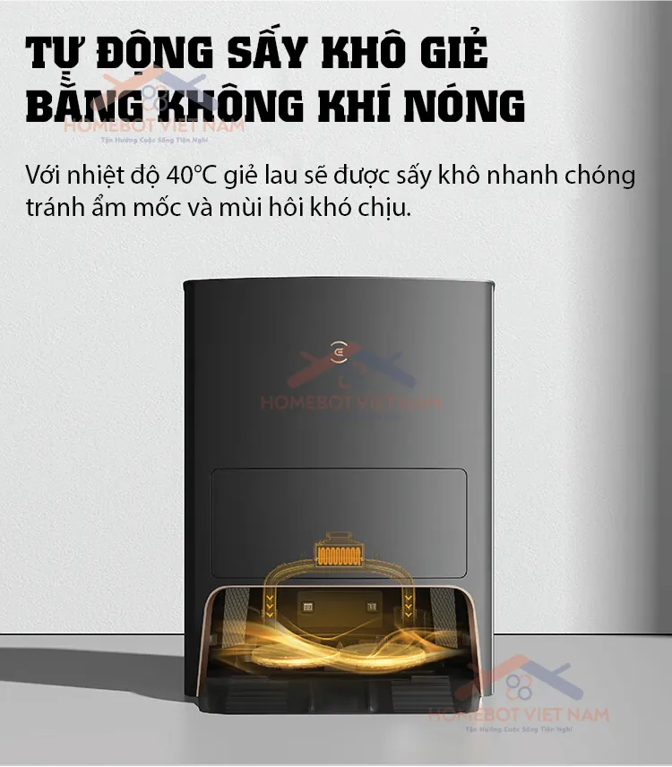 Robot hút bui ECOVACS DEEBOT X1S PRO PLUS (CCC)