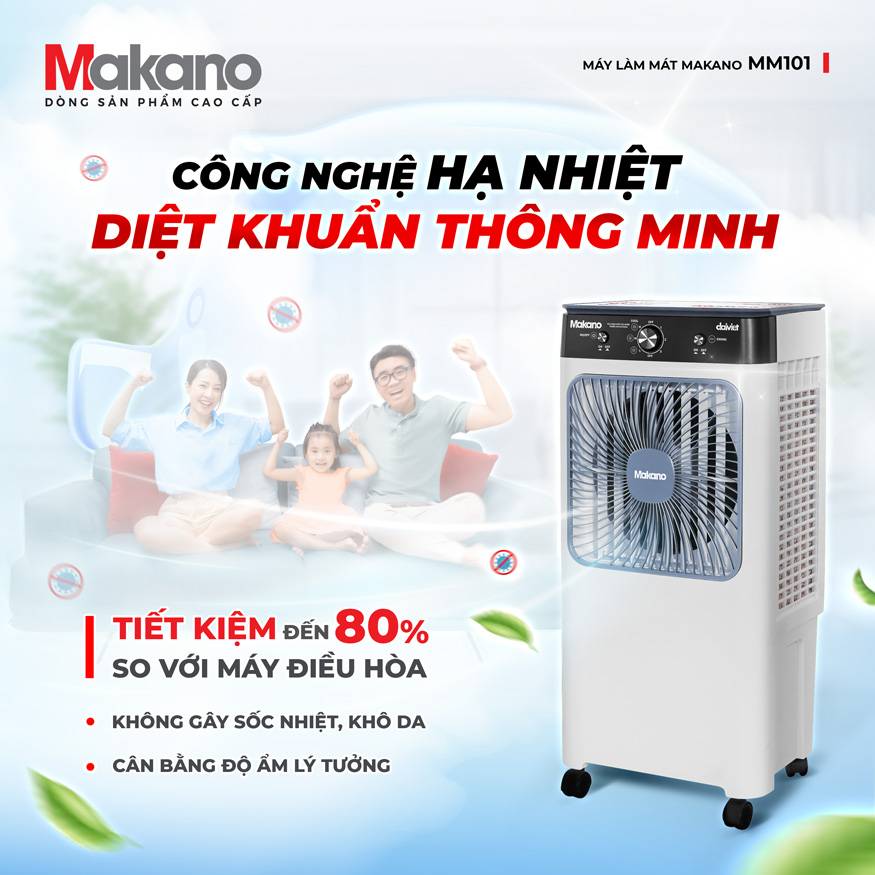 Quạt điều hòa Makano MM101