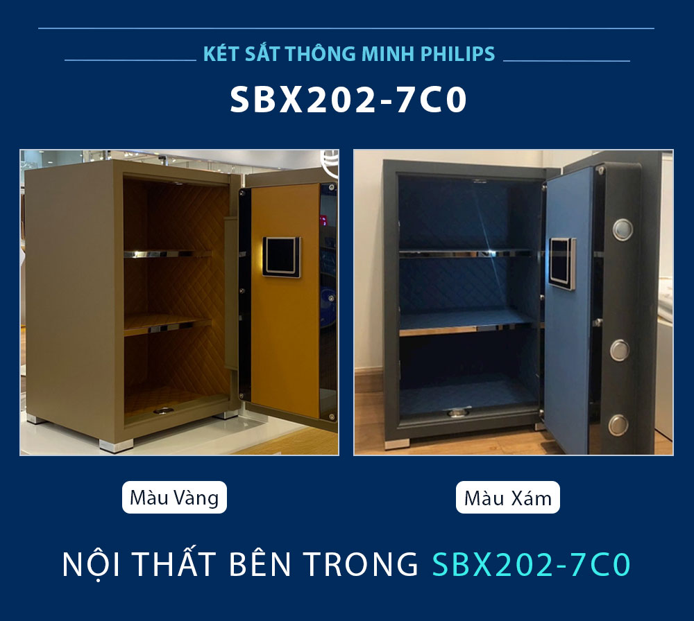 Két sắt Philips SBX202 7C0 - 70Kg