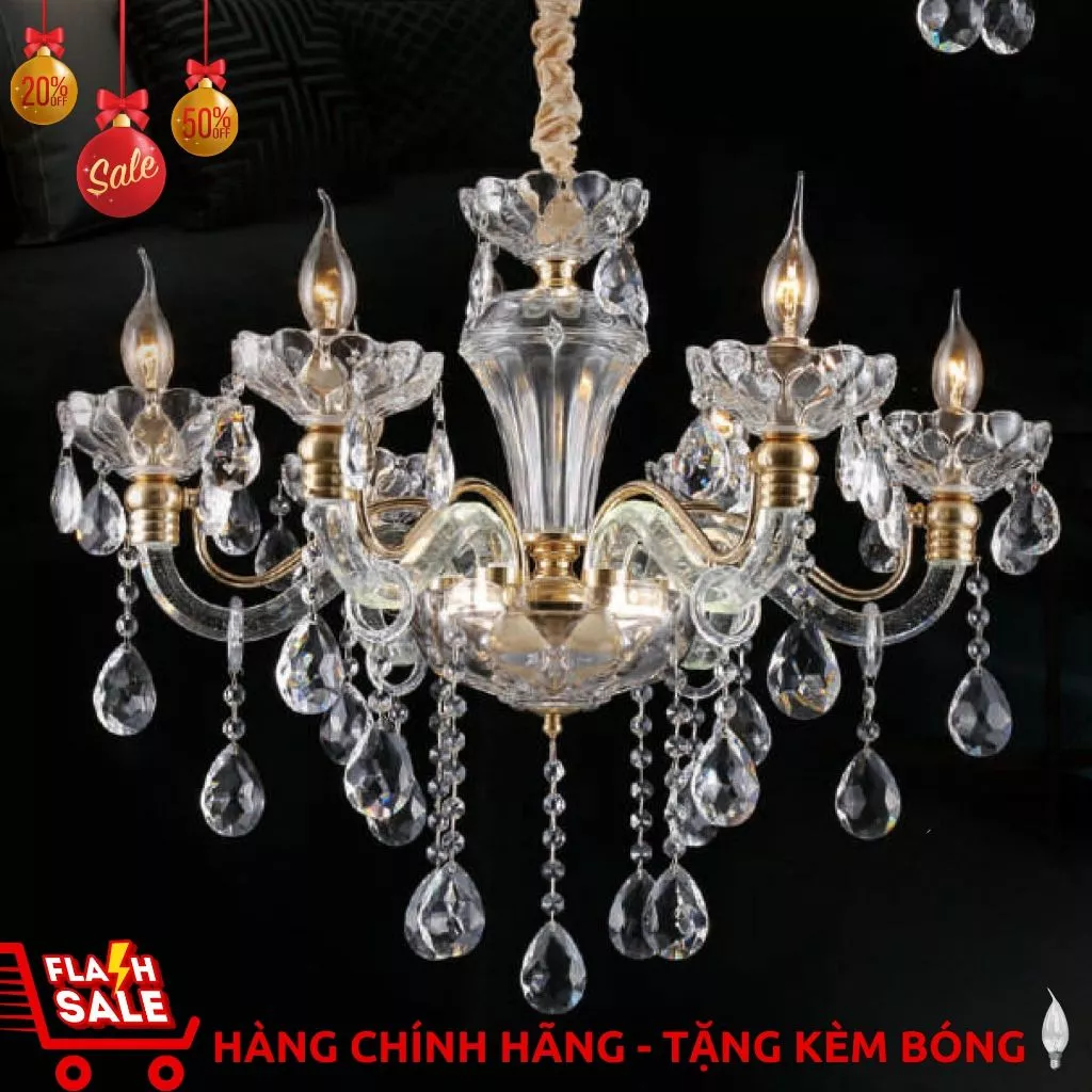Đèn chùm nến cổ điển 9019/6
